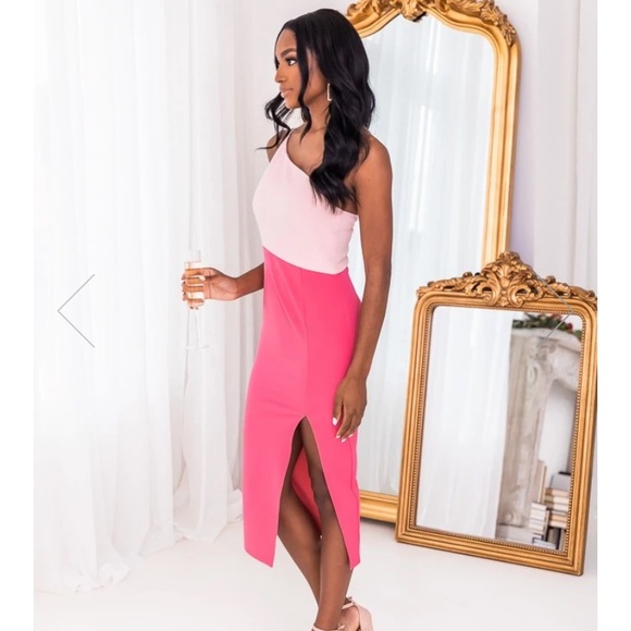 Pink Lily Pink Dress - Picture 2 of 3